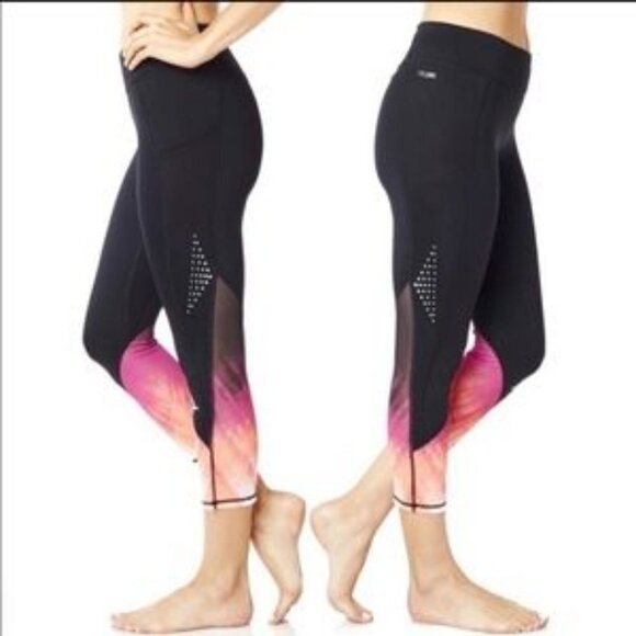 FOX Racing Hyped Capri Leggings With Mesh Medium - Picture 2 of 12
